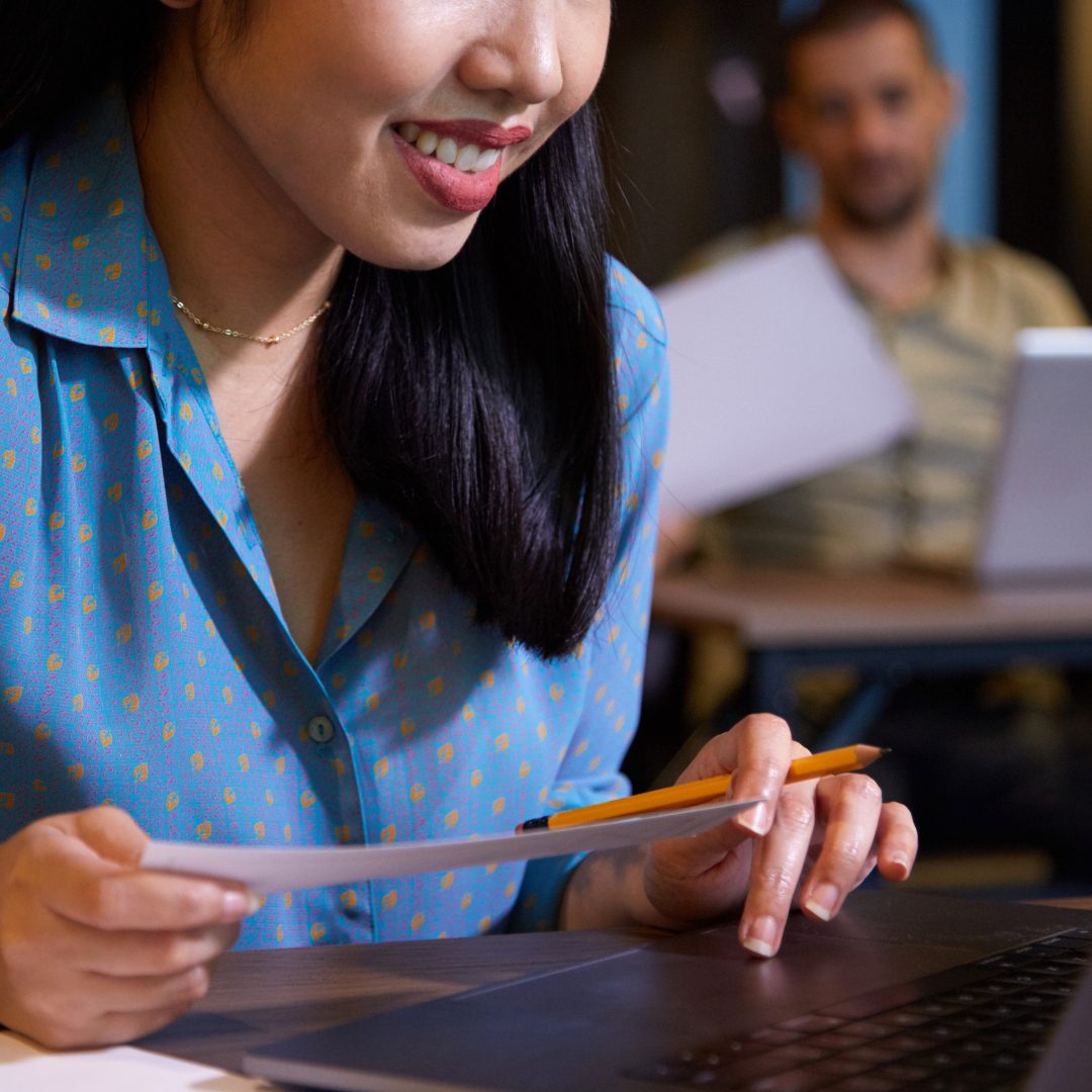 image of a tech student